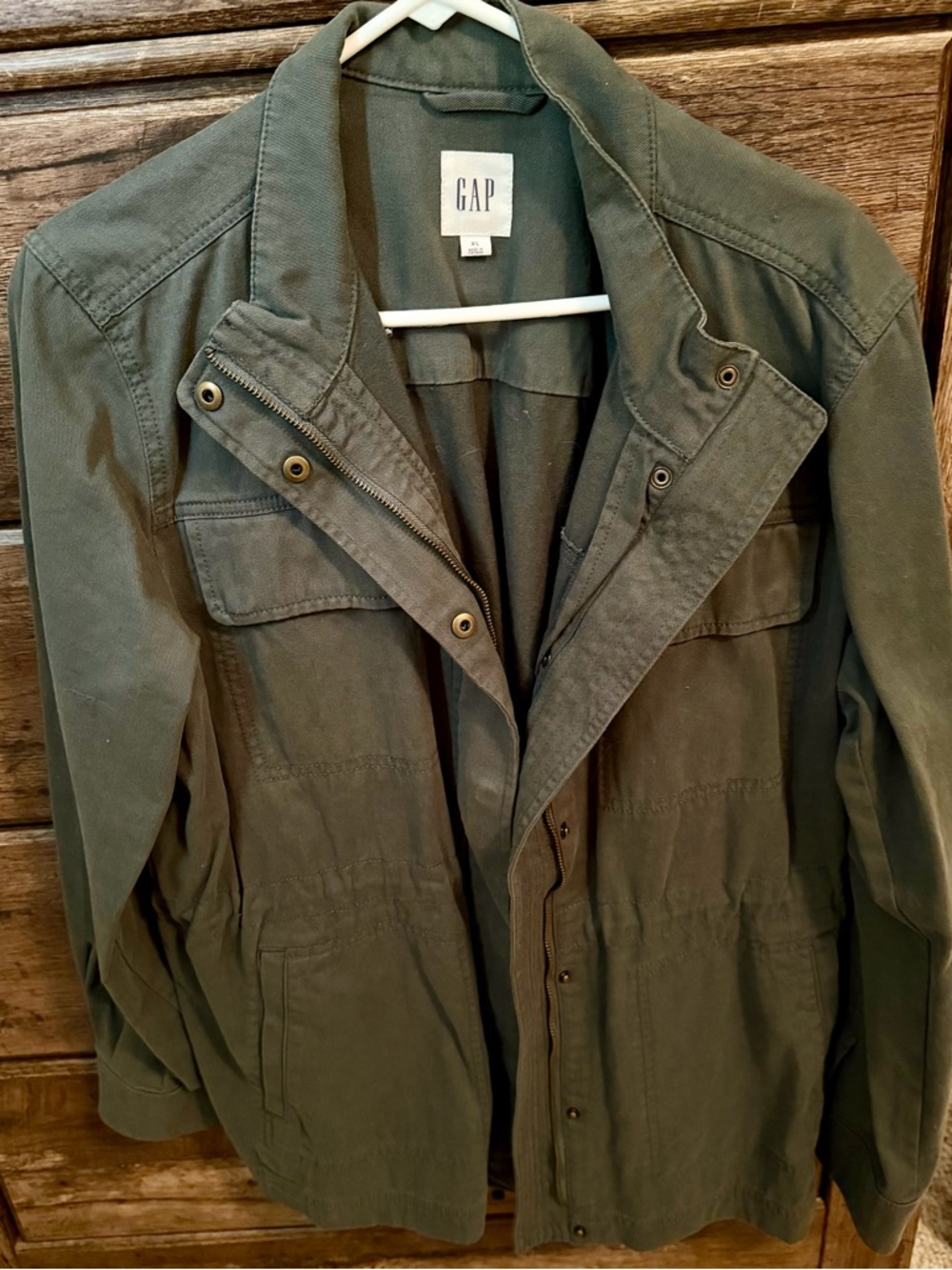 GAP Women’s Blue/Gray Utility Jacket